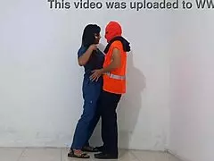 Hot Nurse Sucks Cocks And Licks Penis At Hospital Work!