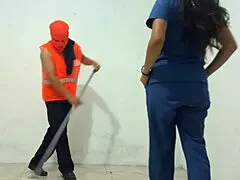 Hot Nurse Sucks Cocks And Licks Penis At Hospital Work!