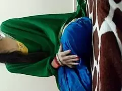 Indian wife prefers sucking cock over taking it inside