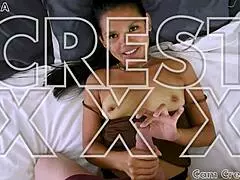 Asian milf teases muscular bodybuilder with intimate pov handjob on massive cock