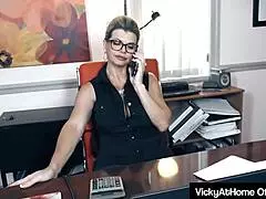 Whoa, Dominatrix Vicky Vette Strips Naked and Sends Some Dirty Pictures