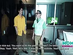 family vacation turns into taboo sex with milfs and mother in law