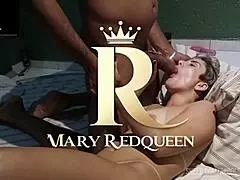 The tasty grandma enjoyed a special treat and found it very delicious