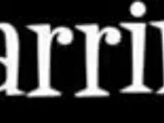 Sara Jay strips naked and fucks her huge glass dildo deep in her curvy big ass pussy