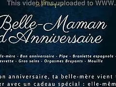 the french step-mom gets bent over for doggystyle in this anniversary audio porn scene