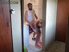 fucking my neighbour's cheating wife at the gym, she's such a sexy milf 😏🏋️‍♀️