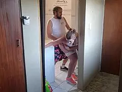 fucking my neighbour's cheating wife at the gym, she's such a sexy milf 😏🏋️‍♀️