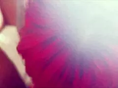 Squirting on Ebony Milf with Monster Cock.