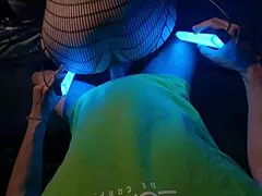 Hey, ever wondered about Catwoman's wild night where she gets all depraved in fishnets and gloves?