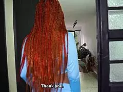 Stepmom takes care of stepson and girlfriend, sharing everything.