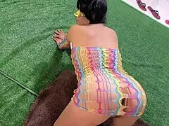 Are you ready for naive Saritacoketa's excited test run toward her first professional double penetration soon?