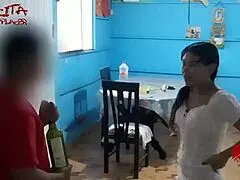 Recibo una visita en casa y terminamos