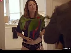 Watch louise meritz get topless and give a blowjob in this episode.