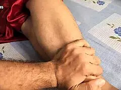 Accidental Pussy Touch During Massage!