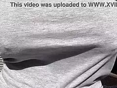 horny stepmom artemisia love has big boobs bouncing in outdoor session