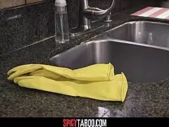 big tits latina maid, why resist when your boss wants to fuck you deep in cowgirl? ride him hard