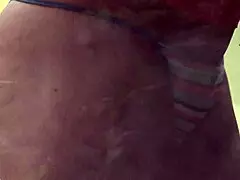 brunette milf dives into a wild threesome deep in the forest with anal fun