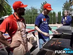 stepmom faints watching stepdaughter penelope kay fucking will pounder and josh rivers 😱