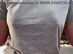 Italian big tits smoking outside 😍