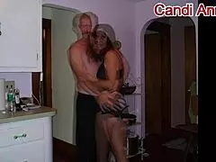 Breakfast is served, says Candi Annie in her hardcore photo series.