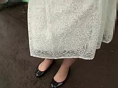 Oh man, I'm totally fucking this sweet Asian mom right on the bed, her tight pussy gripping me hard