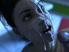 Oh yeah, my pussy's getting fucked so hard while you finger my ass deep in this full game.