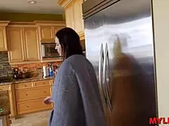 hot milf tricked by husband's brother, assfucking in bathroom?