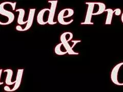 Sar4 Jay plays with dildo and drills her pussy