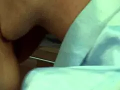 Fucking mom in the kitchen with gaping anal 😈