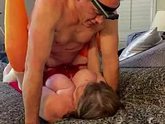 granny velma dinkley takes my double penetration and gets a fucking creampie?