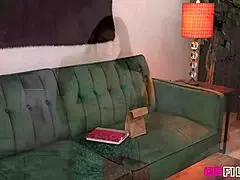 Blonde stepmom pushes limits with deep asshole fuck by stepson