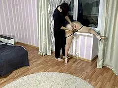 Mature Milf Getting Fucked On The Windowsill At Home