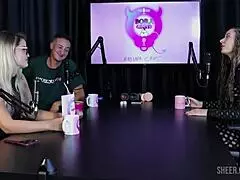 Check out these compilations of Jujube Delicia in Bora Cast with Bruna Carlos - part 1.