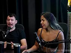 Melhores momentos da casal kaliente no preliminares podcast com bia hot parte 1 watch on sheer red 😏