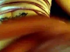 Blonde amateur bent over for doggystyle pov