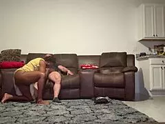 Tony és én élvezzük a privát házi dugást