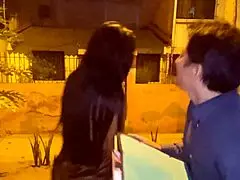 Perverted pastor fucks innocent woman in quickie