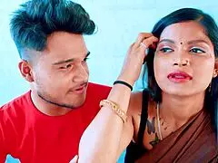 मैंने अपनी नवविवाहित भाभी को अपने मॉन्स्टर लंड से बेड पर फुसलाया, उसकी ज्यूसी चूत चाटी