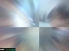 Boquete garganta profunda da Marianna termina com porra na boca