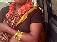 Stepmom and stepson long drive for fucking car dirty talks telugu audio 😈