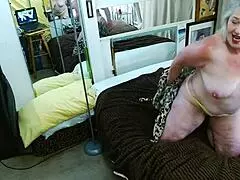 dawnskye cums hard in yellow thong for mark, wet pussy fingering