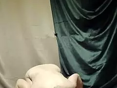 Slave's Self-Degradation Session With Belt