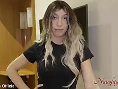 Step-Mom Squirts On Ass To Motivate Son In School