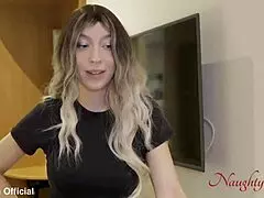 Step-Mom Squirts On Ass To Motivate Son In School