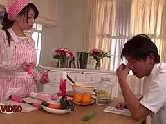 mature japanese babe sucks dick then takes hardcore creampie 😍💦