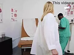 joslyn janes feels rome major cum on her tits in hospital