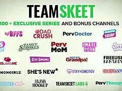 mature woman interacts with her stepnephew privately