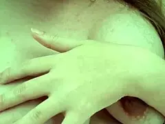 Pregnant Woman Masturbates in Cowgirl Position