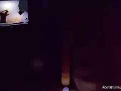 Milf Wife Achieves Orgasm at Gloryhole with Monster Cock and Long Legs