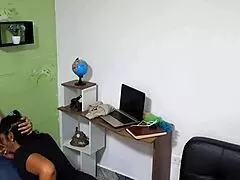 Aly Denali's amazing blowjob skills on display